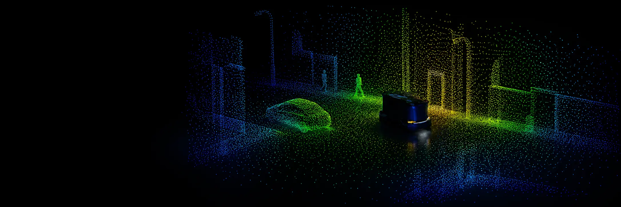 AI-enhanced 4D radar point cloud